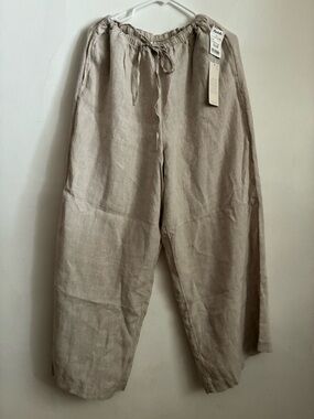 Calypso St. Banth Wide Leg Linen Pants XL